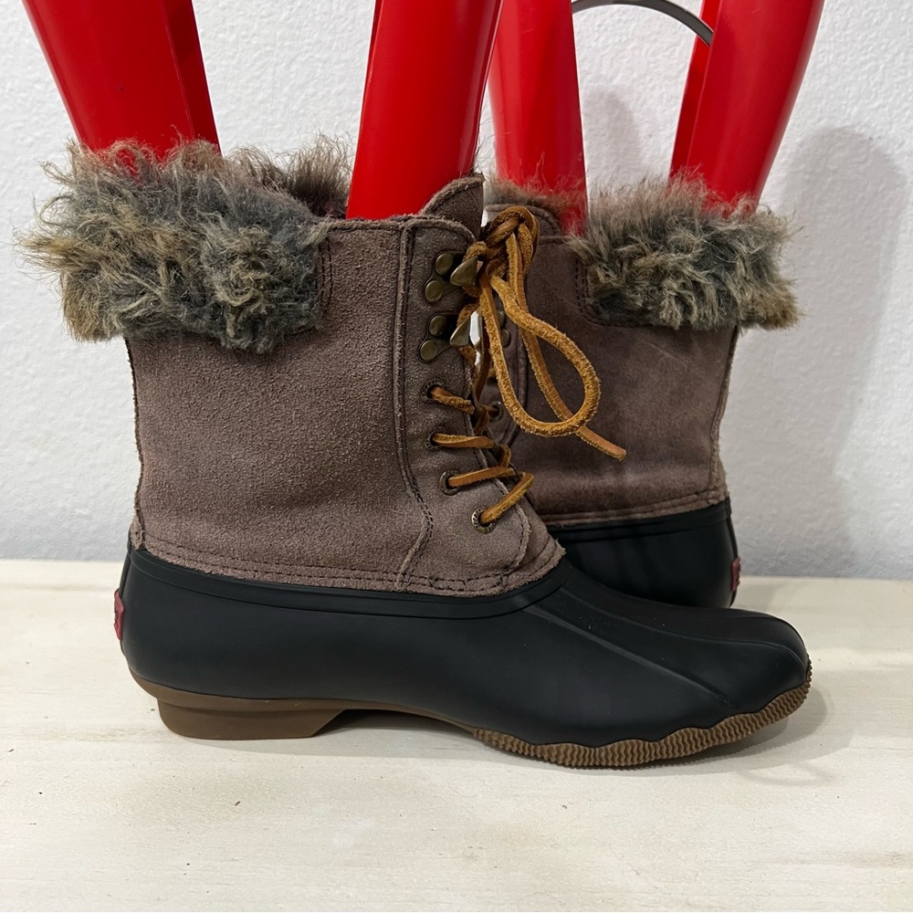 Sperry Whitewater Faux Trim Duck Boots - Picture 2 of 9